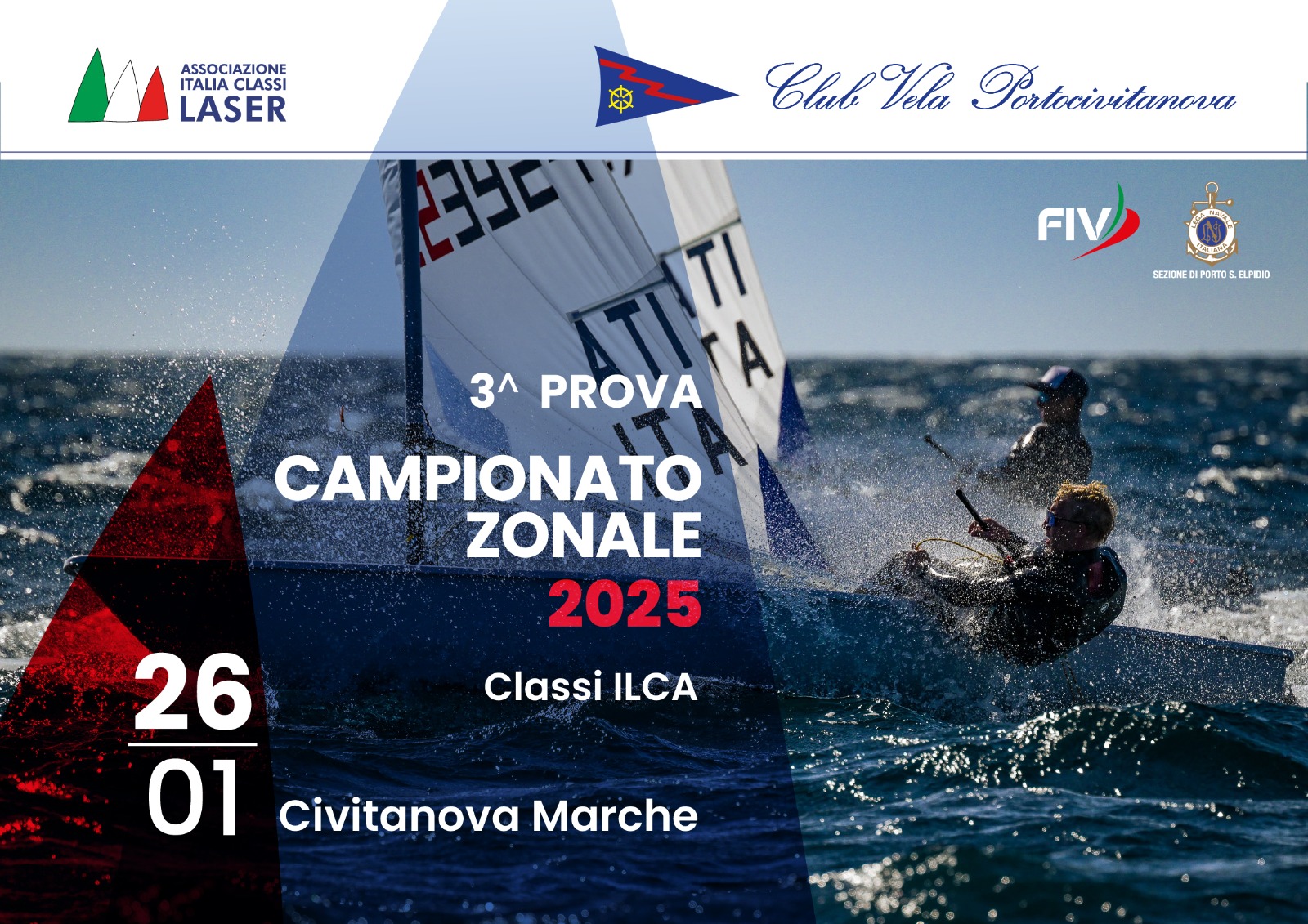 26 gennaio 2025 – PROVA CAMPIONATO ZONALE ILCA